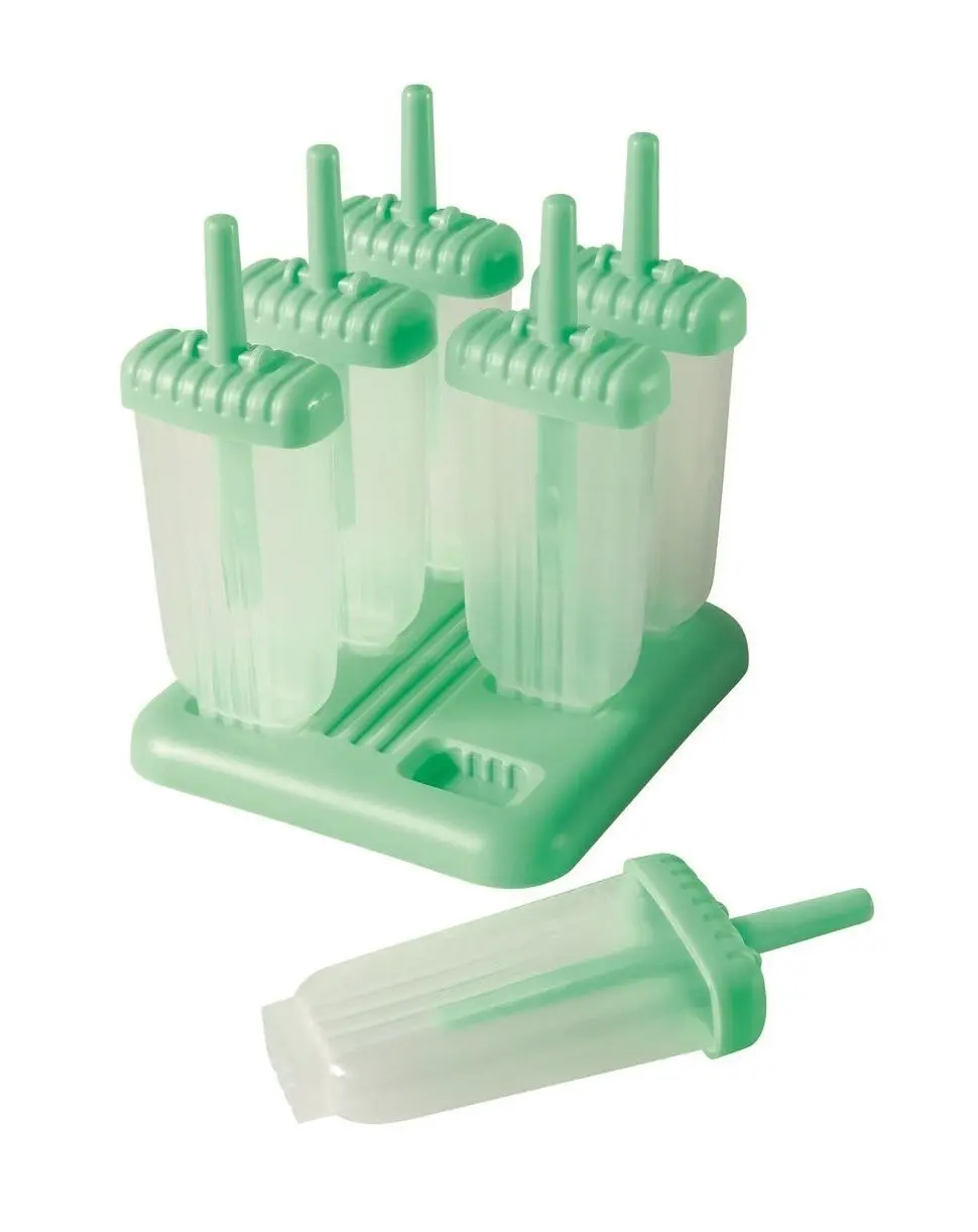 Avanti Groovy Green Ice Pop Moulds   Set Of 6