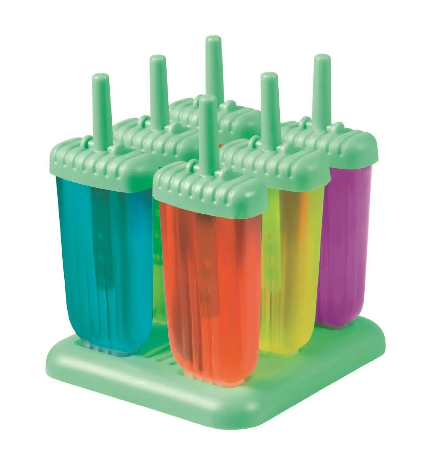 Avanti Groovy Green Ice Pop Moulds   Set Of 6