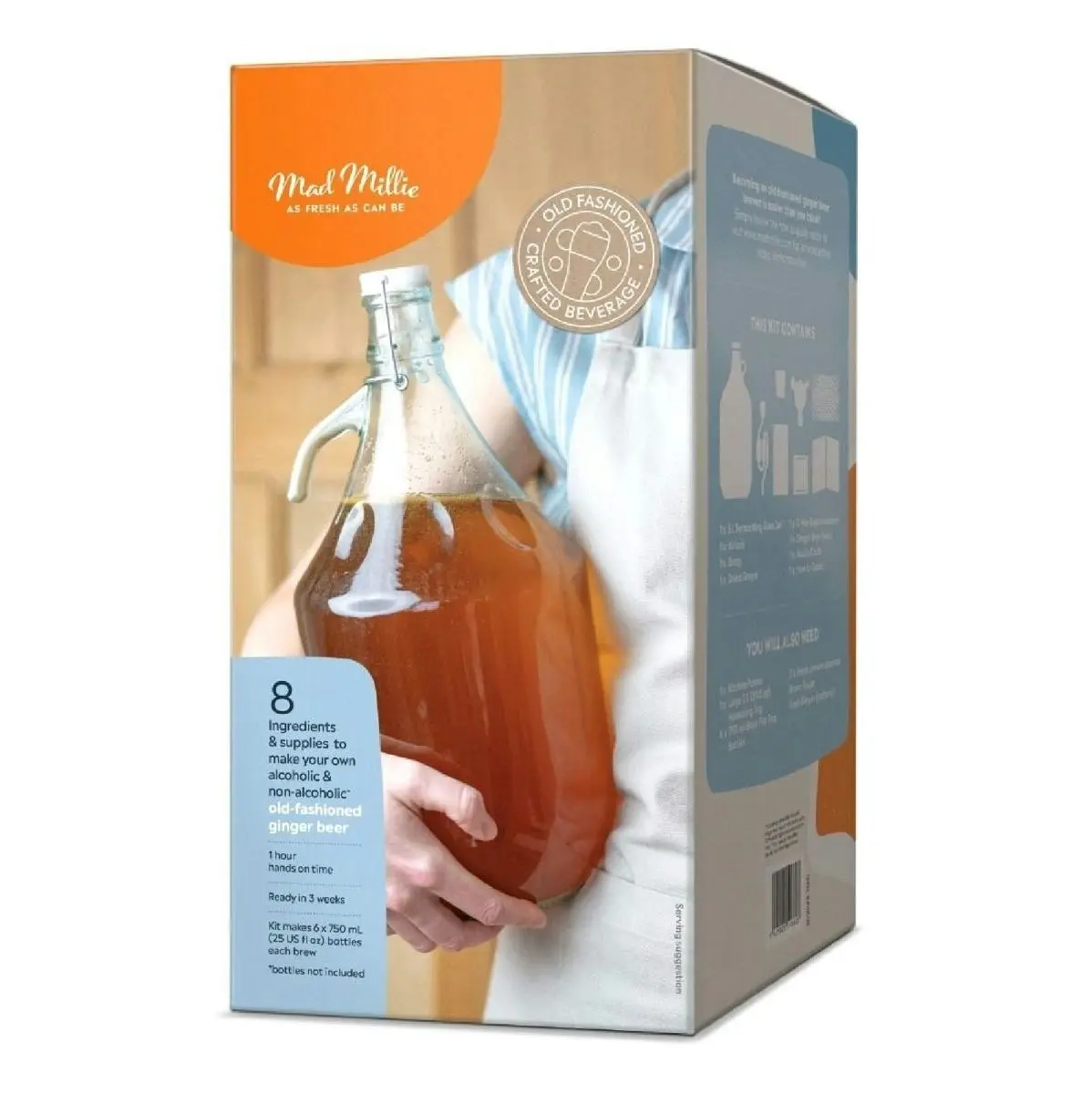 Mad Millie Old Fashioned Ginger Beer Kit