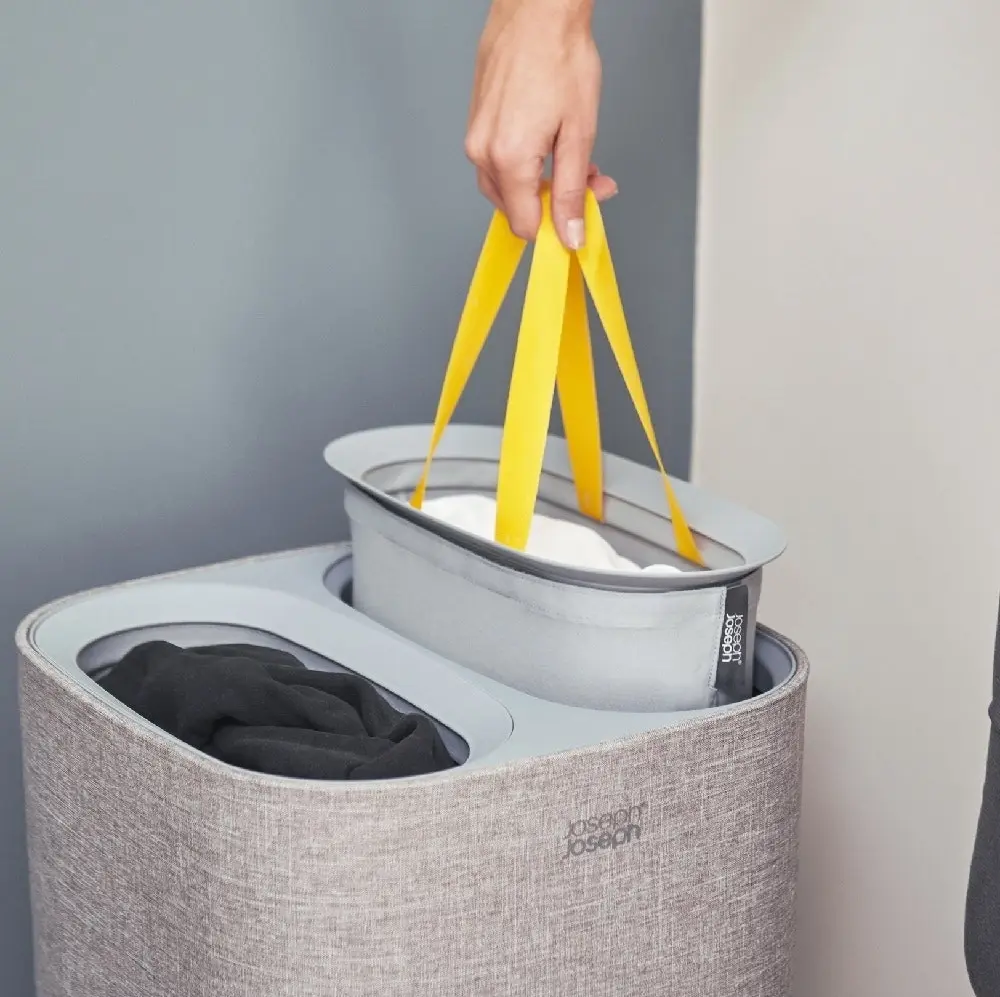 Joseph Joseph Tota 60l Laundry Separation Basket   Grey