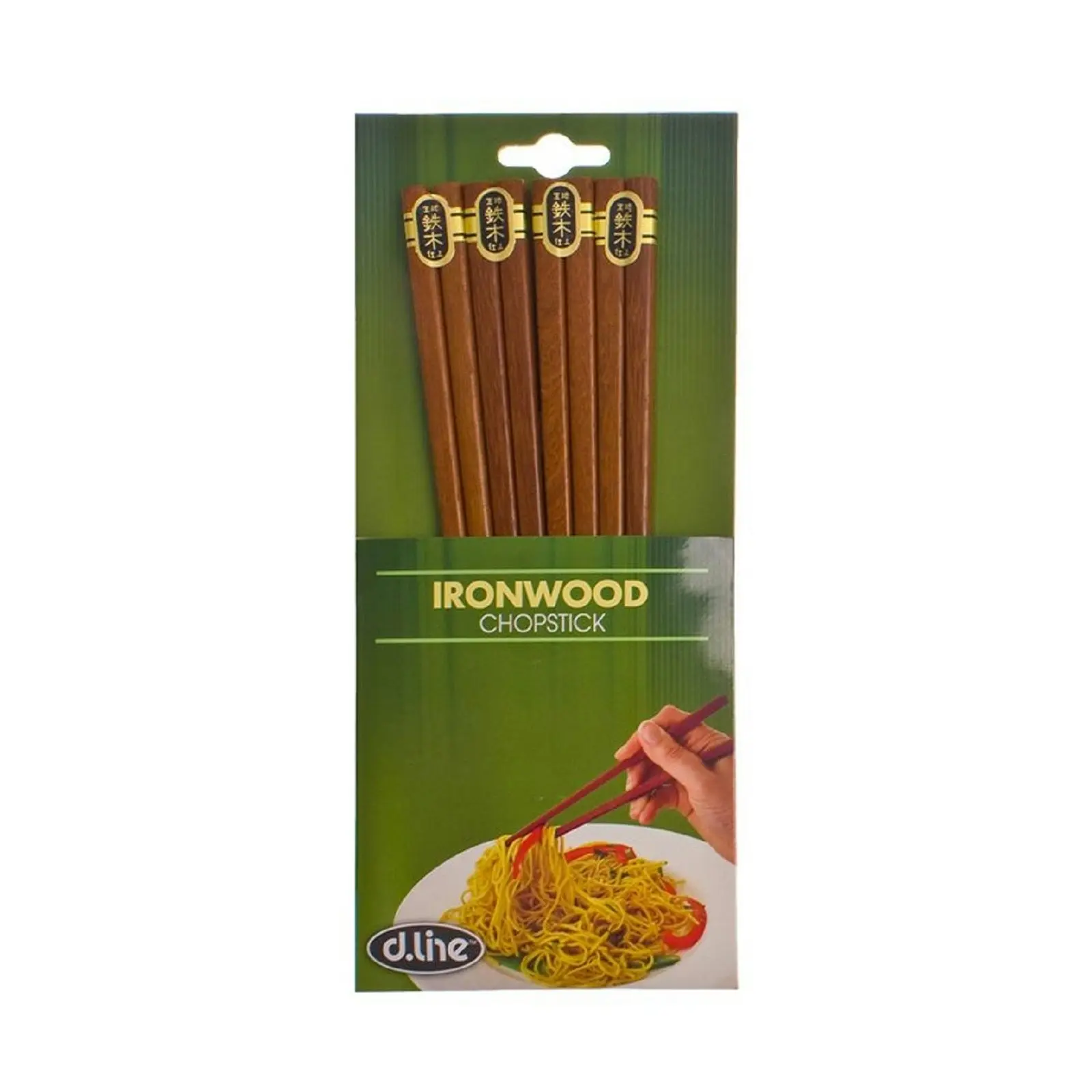 Dline Ironwood Chopsticks   4 Pairs