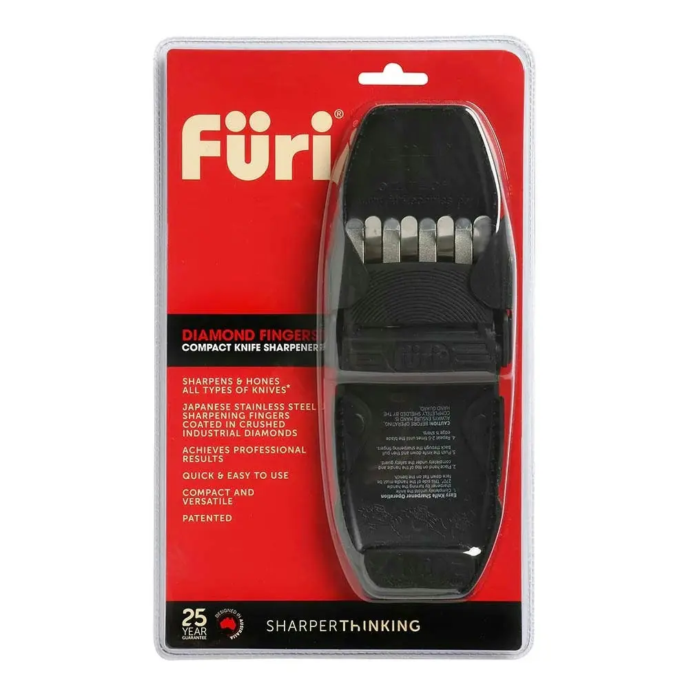 Furi Diamond Fingers Compact Knife Sharpener