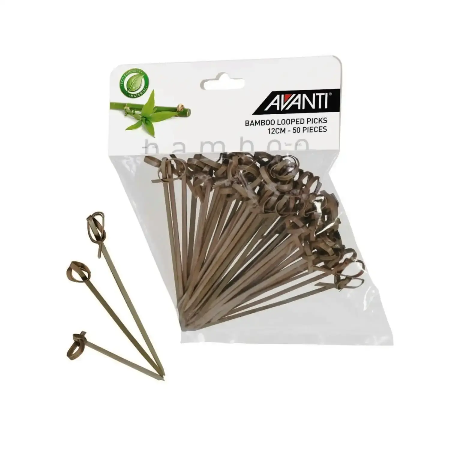 Avanti BAMBOO LOOPED PICKS PACK 200 - 12cm