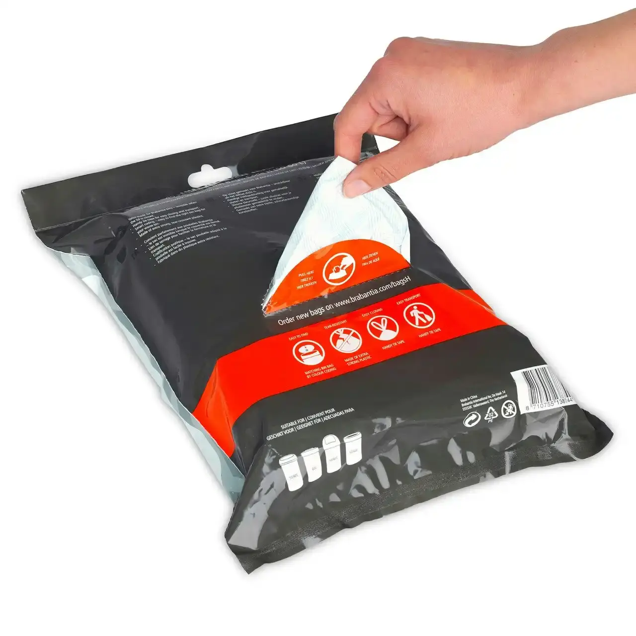 Brabantia Bin Liners   Code H   50 60 Litre   40 Waste Bags