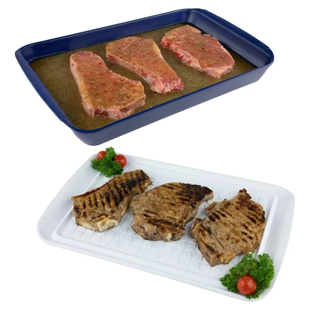 Tovolo Prep & Serve Large Marinade Tray Set 2