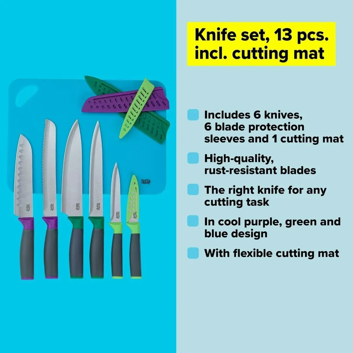 Tasty 13 Piece Knife Set