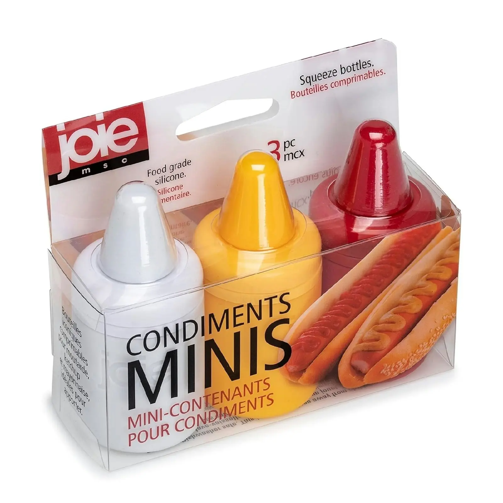 Joie MSC 3 Piece Mini Condiment Set