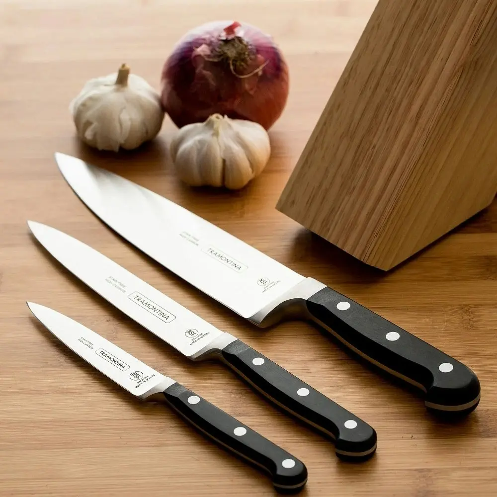 Tramontina Brasilia 4 Piece Knife Block Set