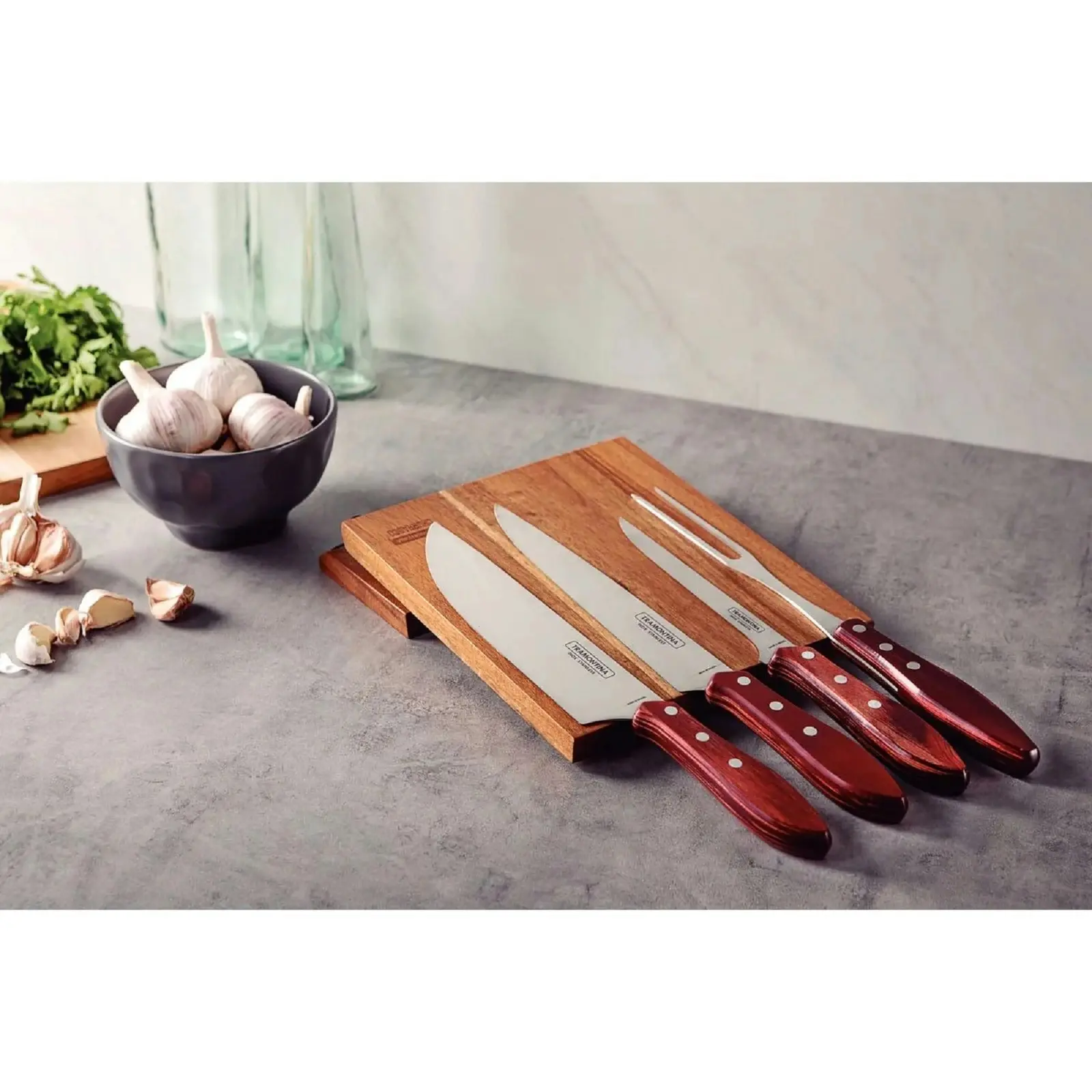 Tramontina Churrasco Barbecue 5 Piece Knife Block Set