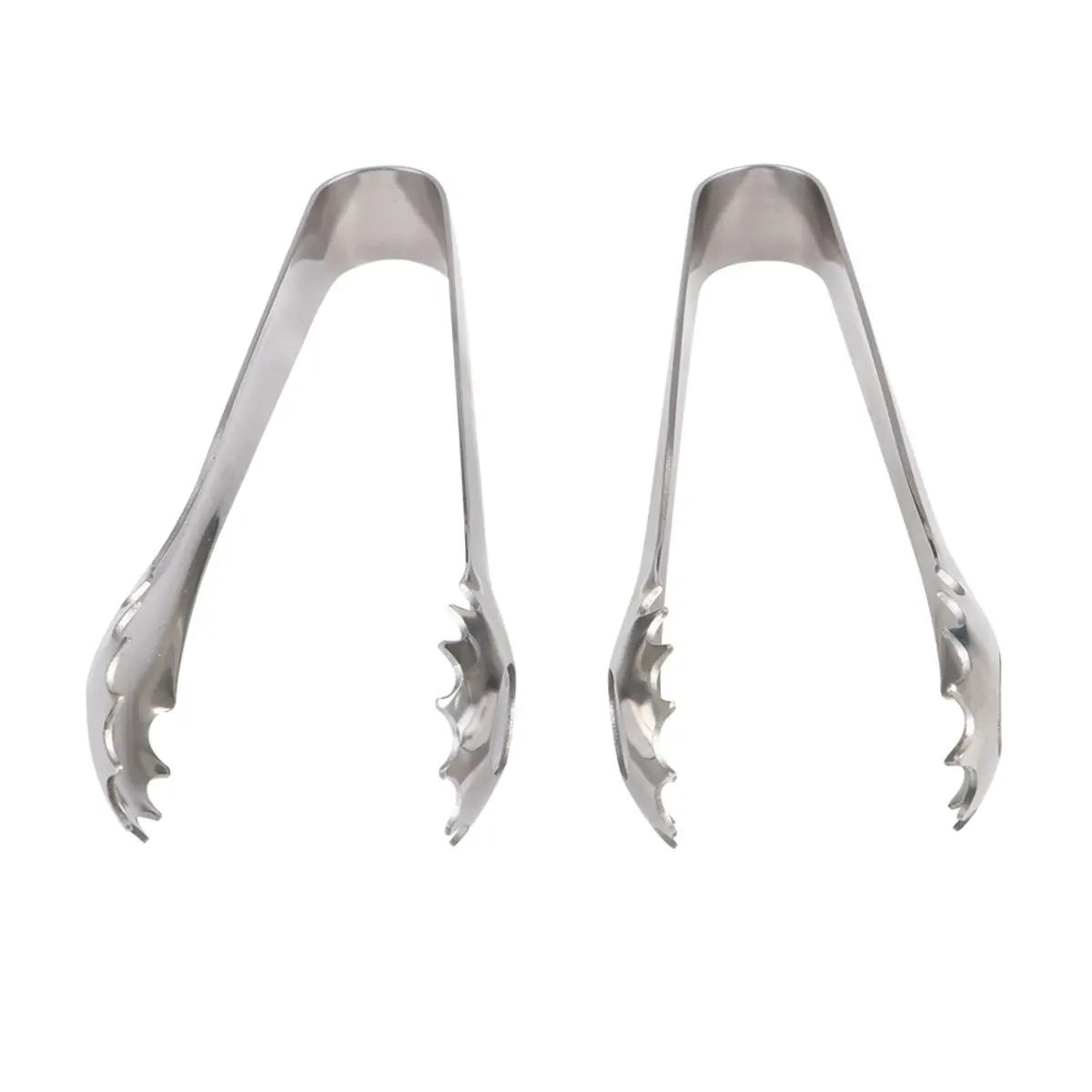 Appetito STAINLESS STEEL APPETISER TONGS 13cm SET 2