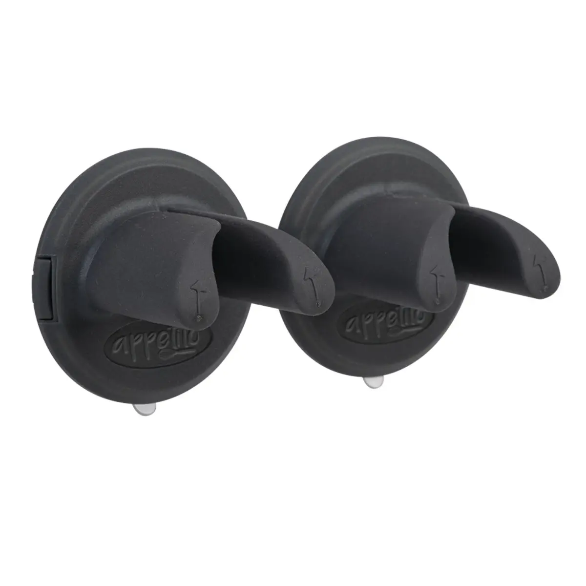 Appetito Suction Towel Holders Set 2