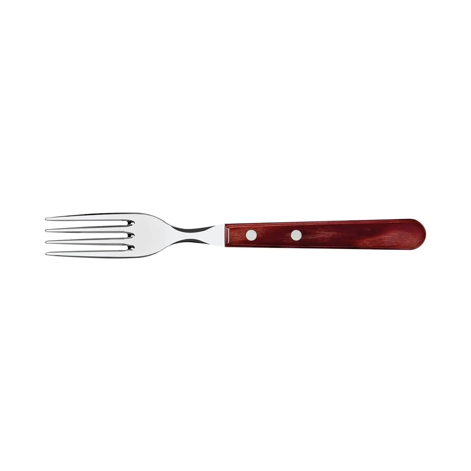 Tramontina Churrasco Jumbo Table Forks Set 12   Red