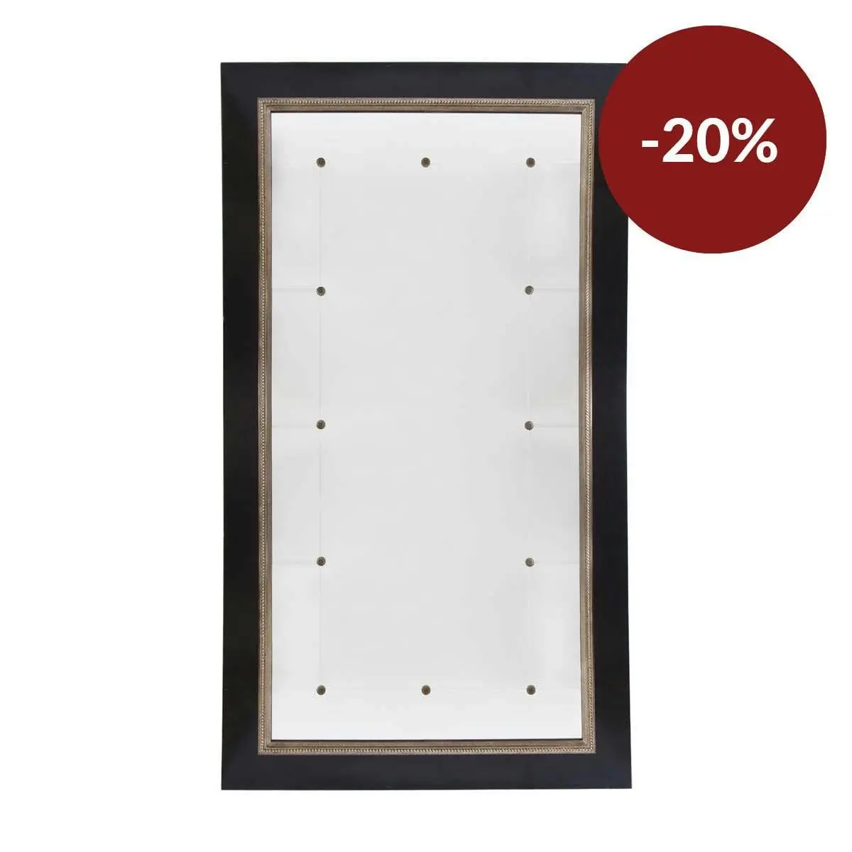 Columbo Floor Mirror - Black