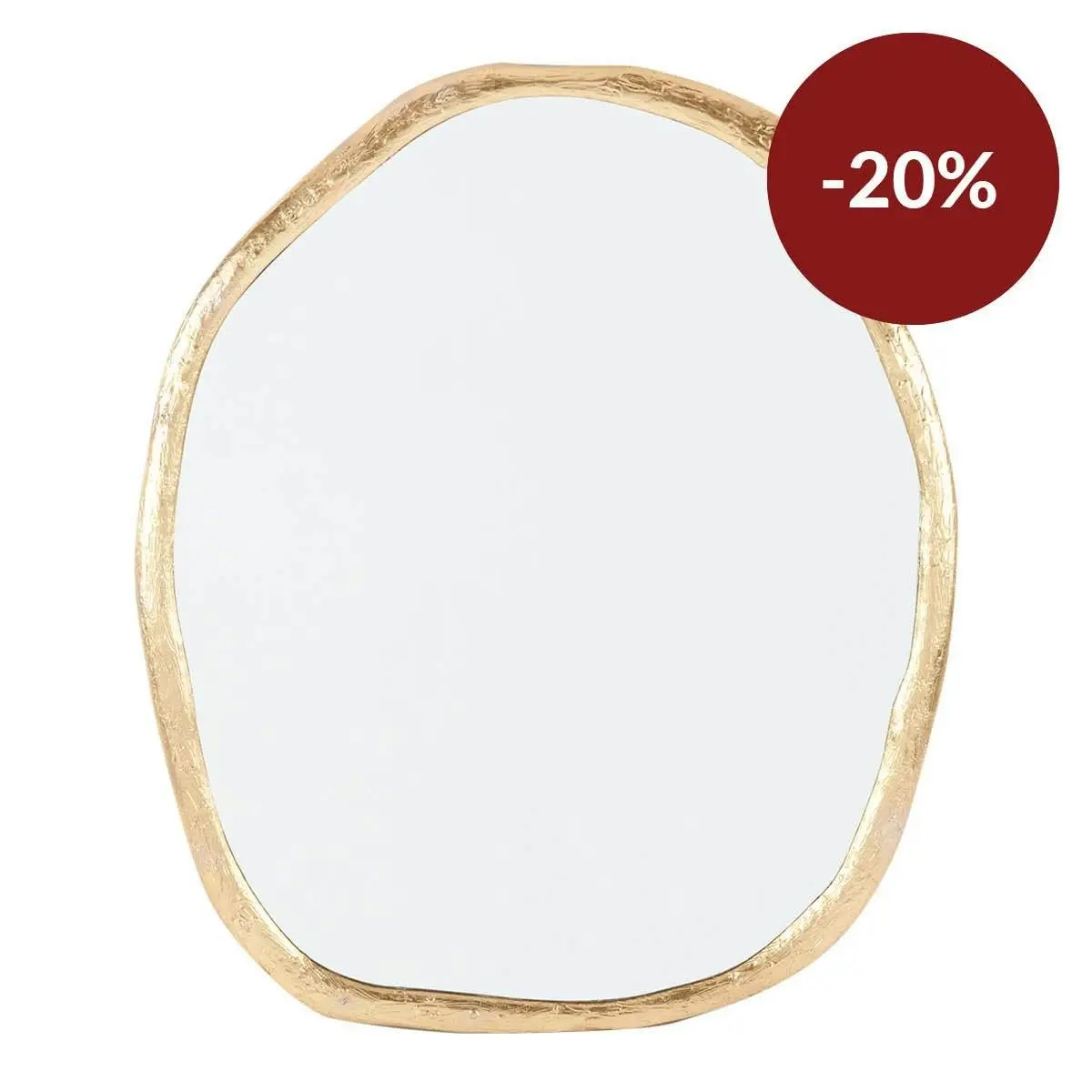 Tasman Wall Mirror - Gold Leaf