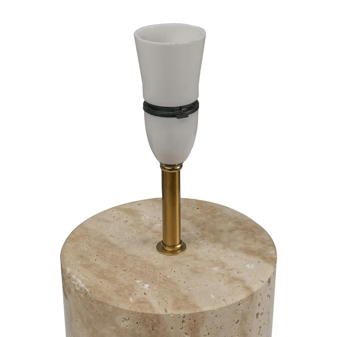 Pisano Travertine Table Lamp