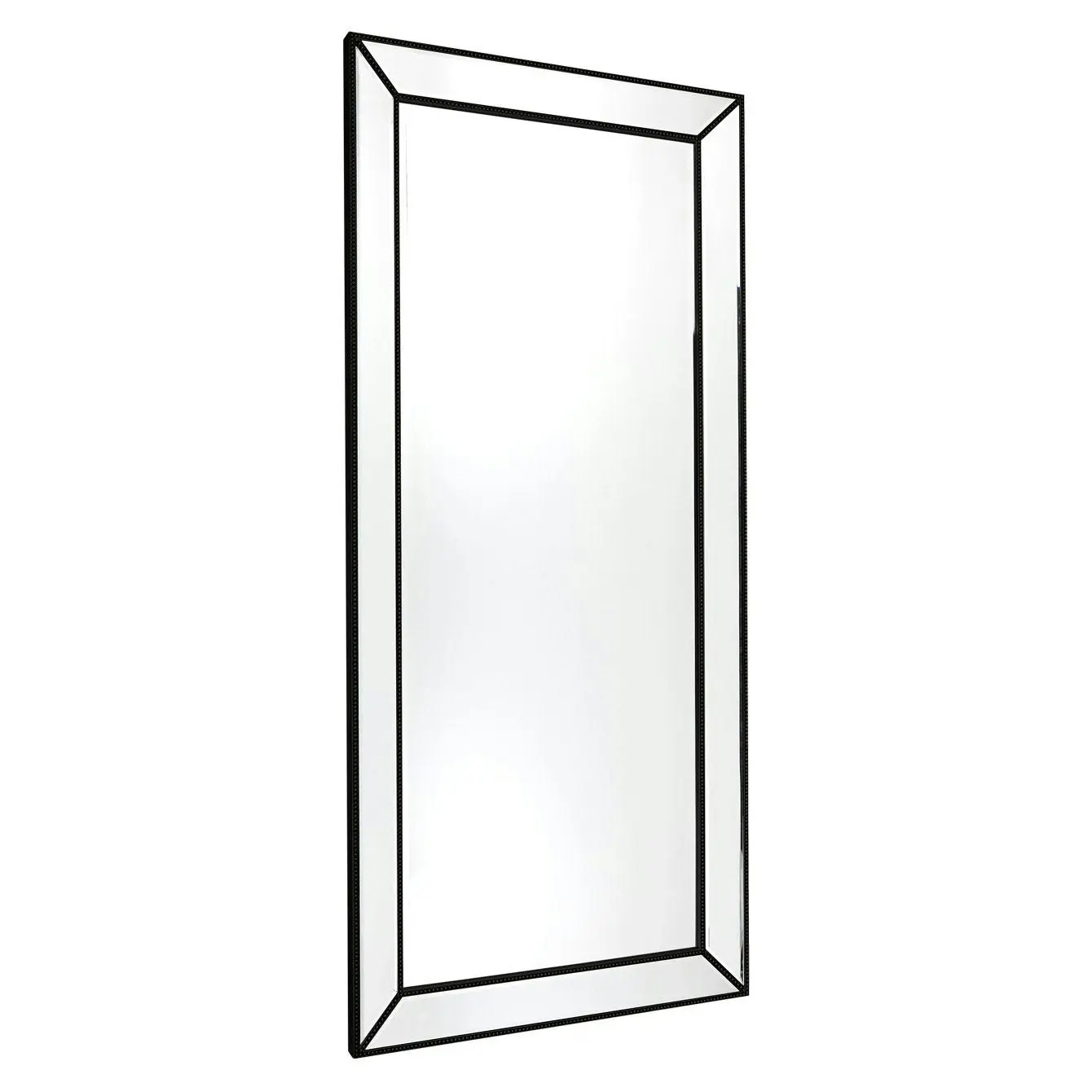 Zeta Floor Mirror - Black