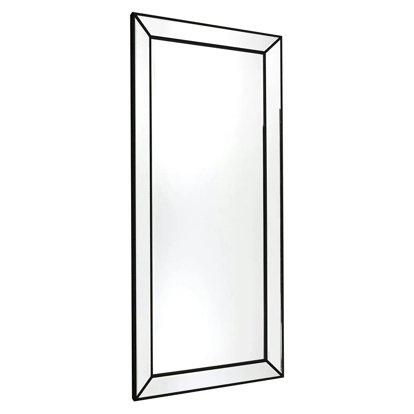 Zeta Floor Mirror - Black