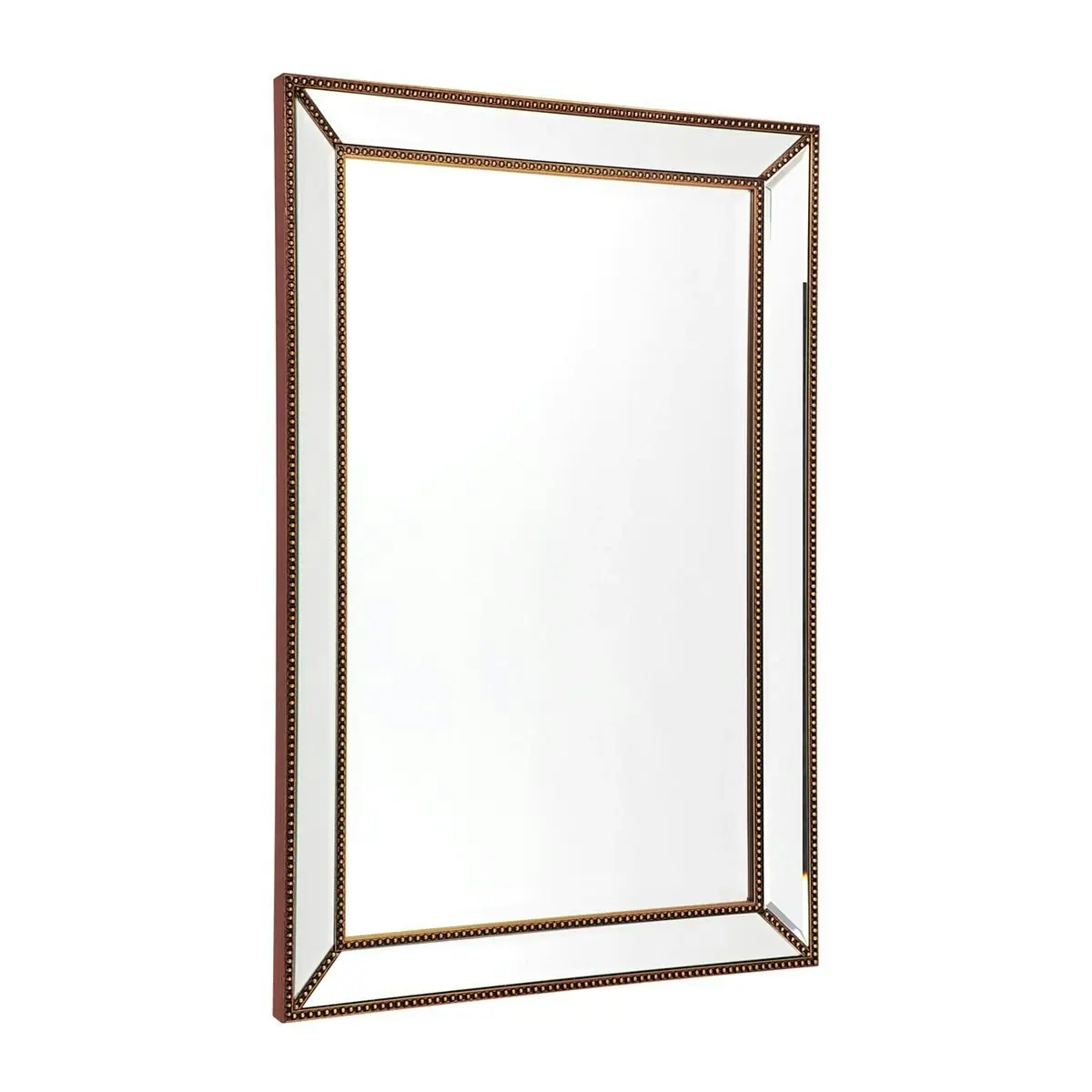 Zeta Wall Mirror - Medium Antique Gold