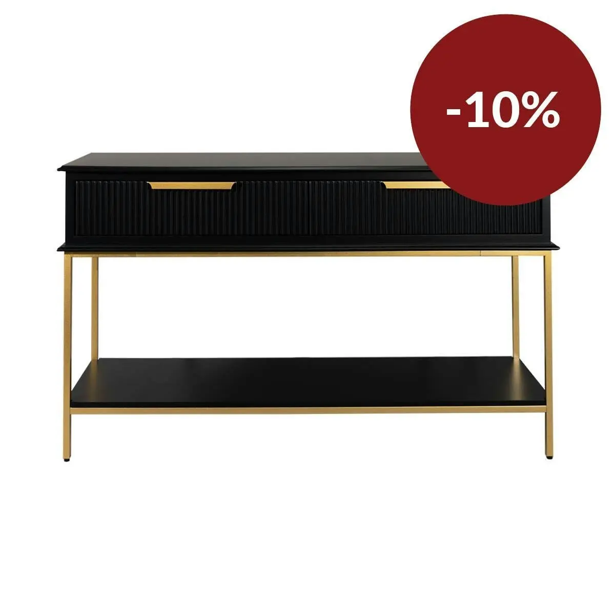 Aimee Console Table - Small Black