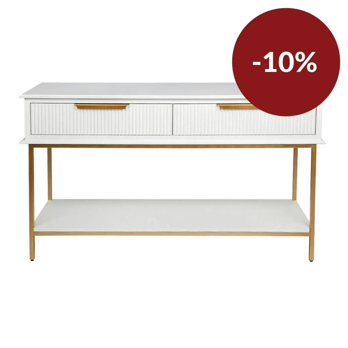 Aimee Console Table - Small White