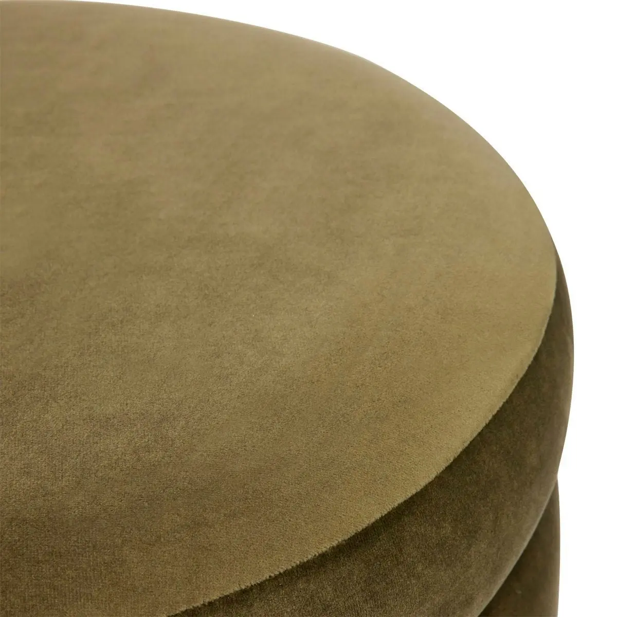 Demi Stool - Olive Velvet