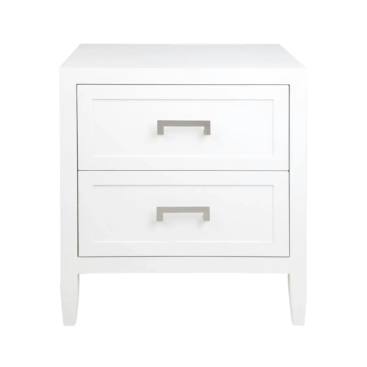 Soloman Bedside Table - Large White