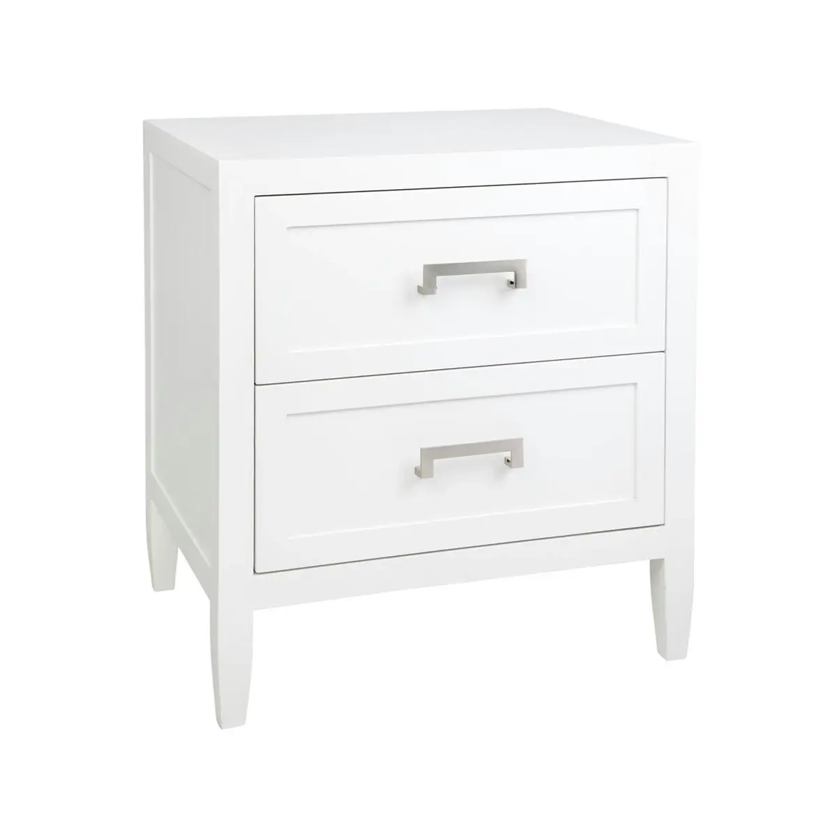 Soloman Bedside Table - Large White