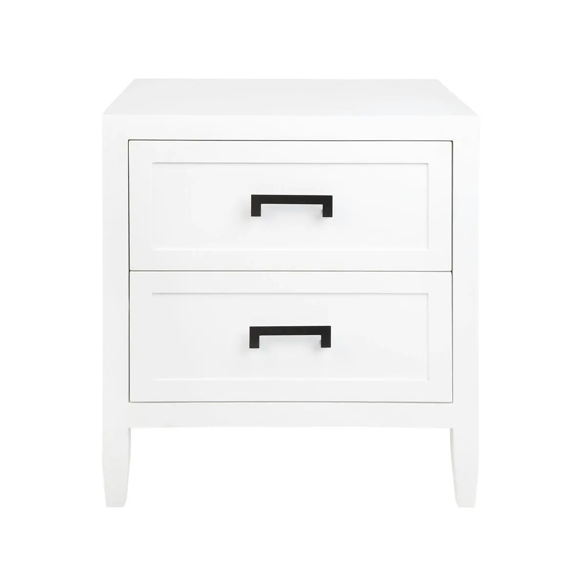 Soloman Bedside Table - Large White