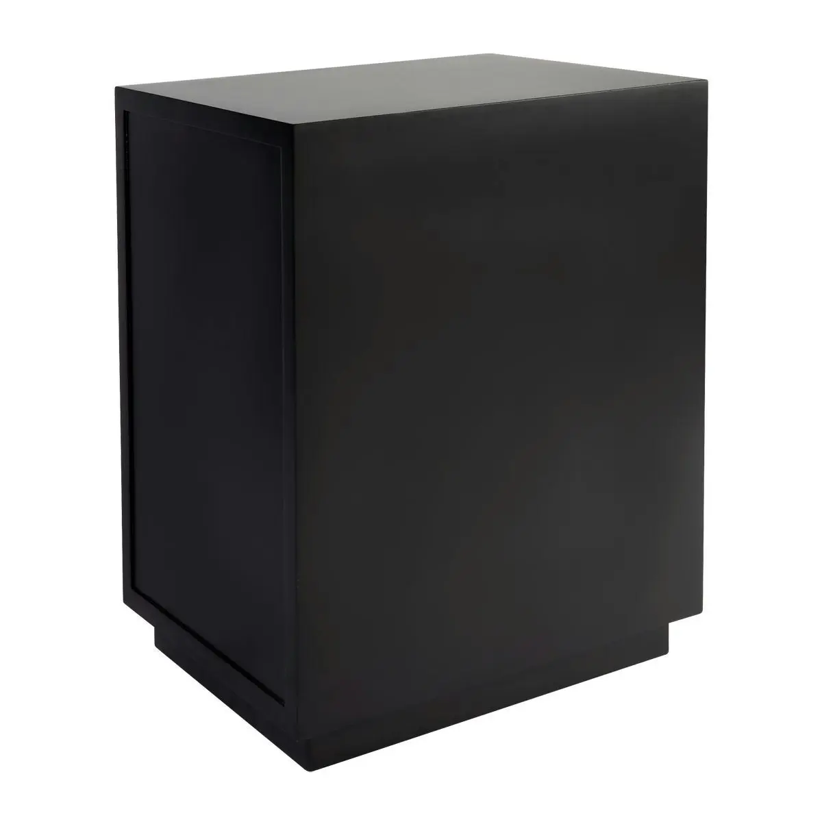 Logan Bedside Table - Black