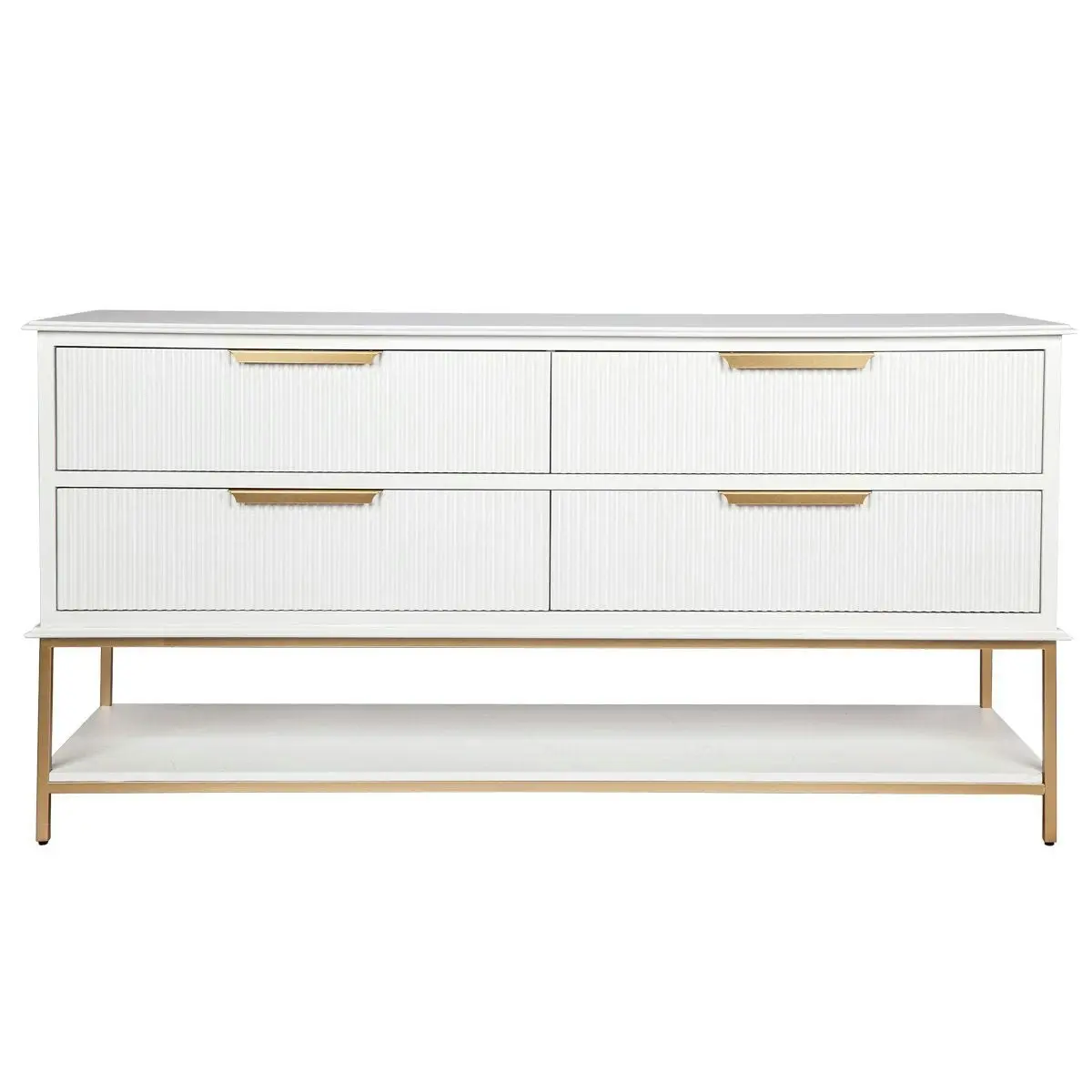 Aimee 4 Drawer Chest - White