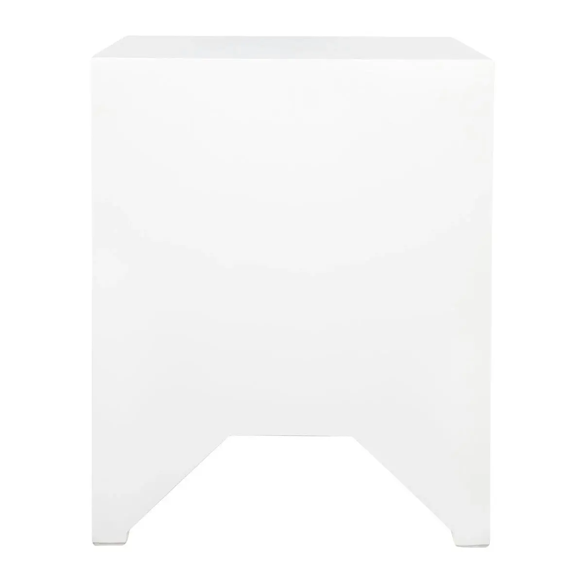 Ariana Bedside Table - Small White