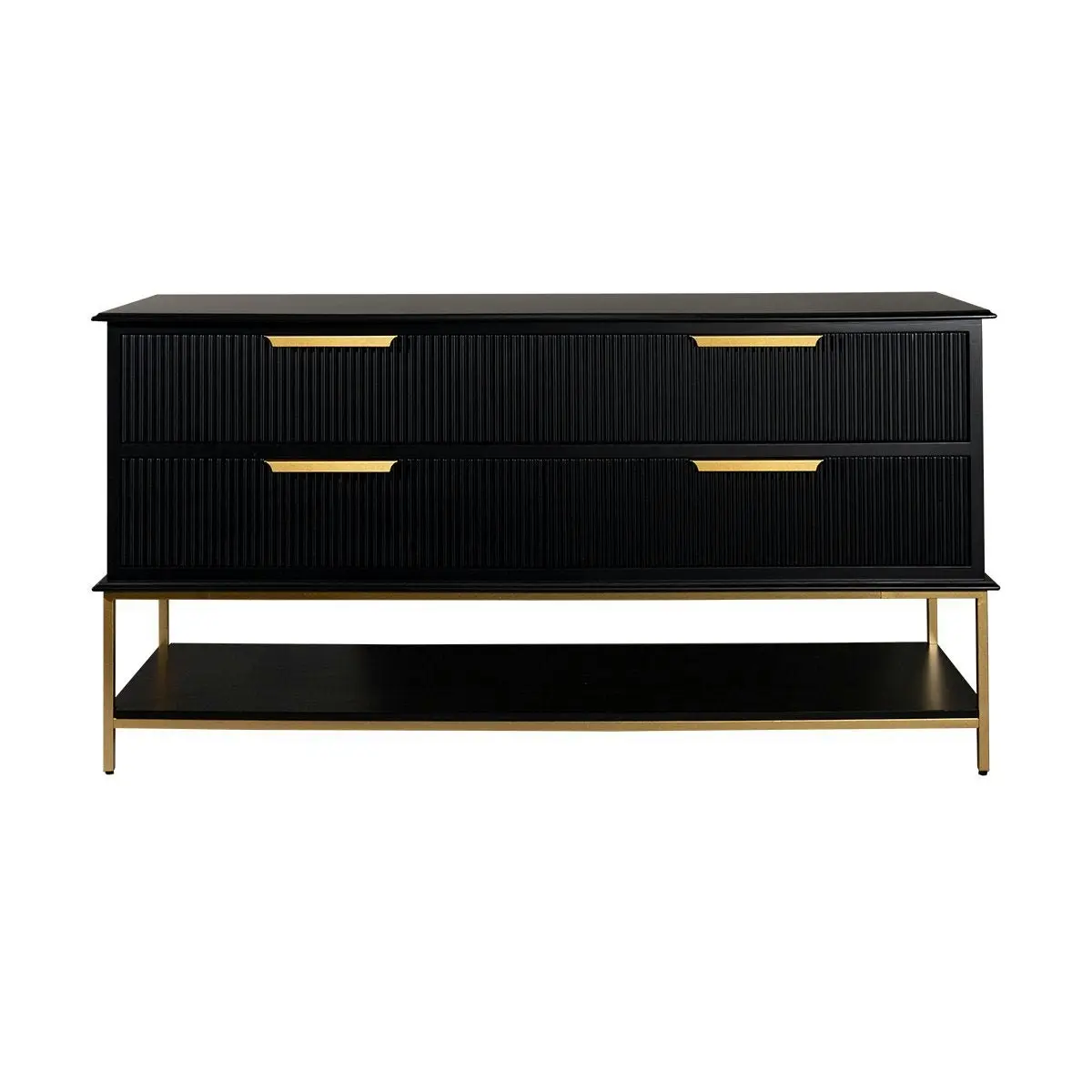 Aimee 4 Drawer Chest - Black