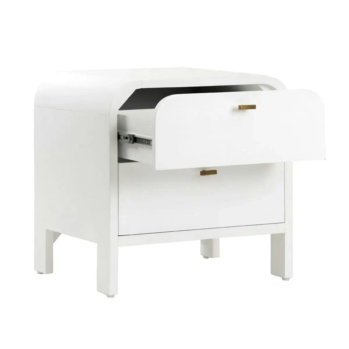 Chisholm Bedside Table - White