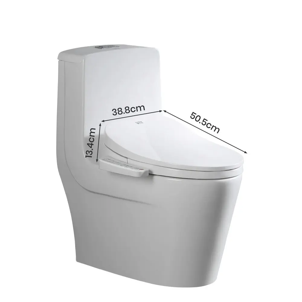 Simplus Smart Electric Bidet Toilet Seat Cover V Shape Electronic Seats Paper Saving Auto Smart Wash