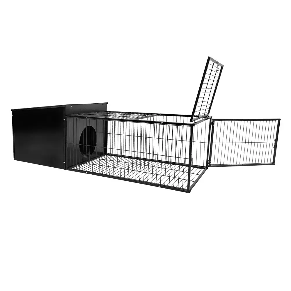 Taily Rabbit Cage Metal Frame Hutch Pet Cages Ferret Playpen Enclosure Carrier