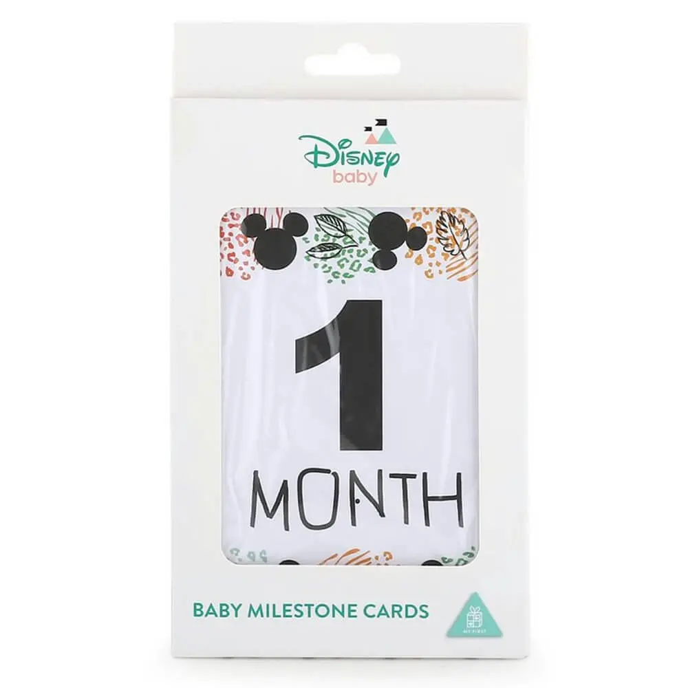 Disney Baby Mickey Doodle Zoo Milestone Cards