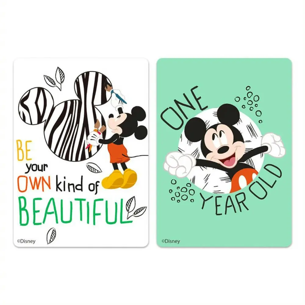 Disney Baby Mickey Doodle Zoo Milestone Cards