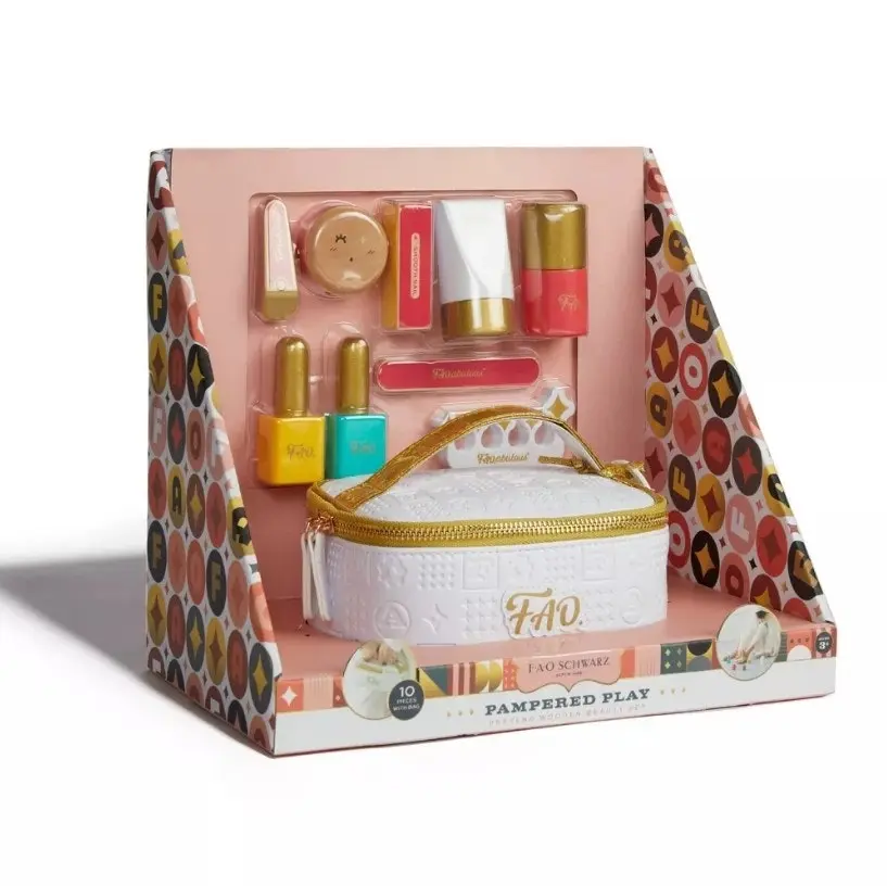 FAO Schwarz Wood Beauty Bag