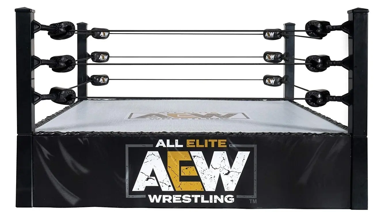 AEW - Medium Playset (Unrivaled Figure and Core Wrestling Ring)