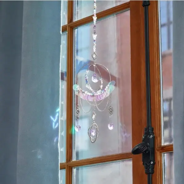 Clear Crystal Suncatcher