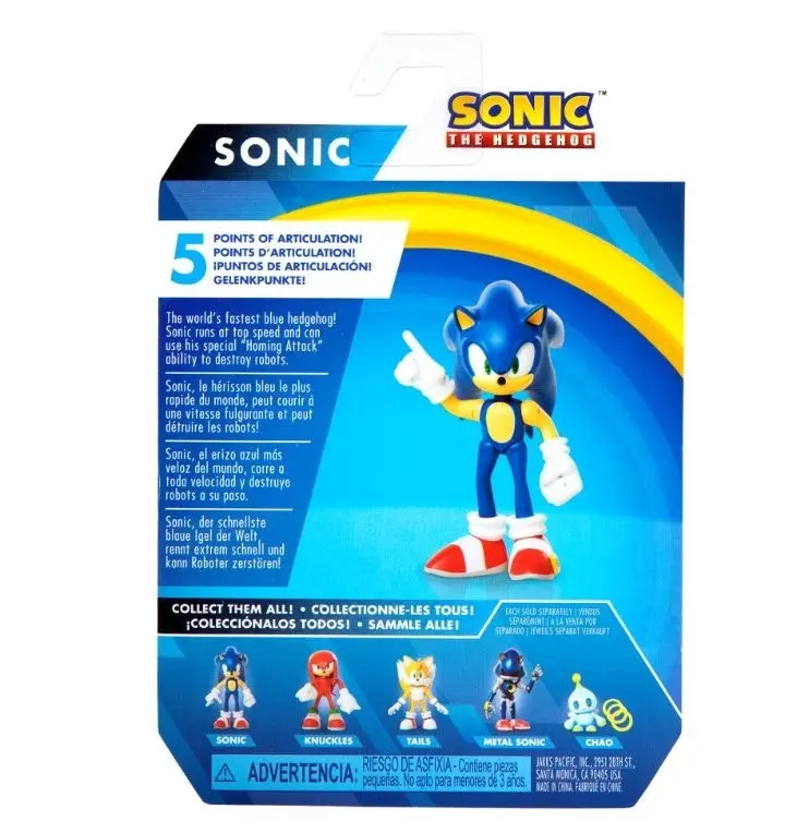 Sonic Figure W2 Blaster Pack 2.5"