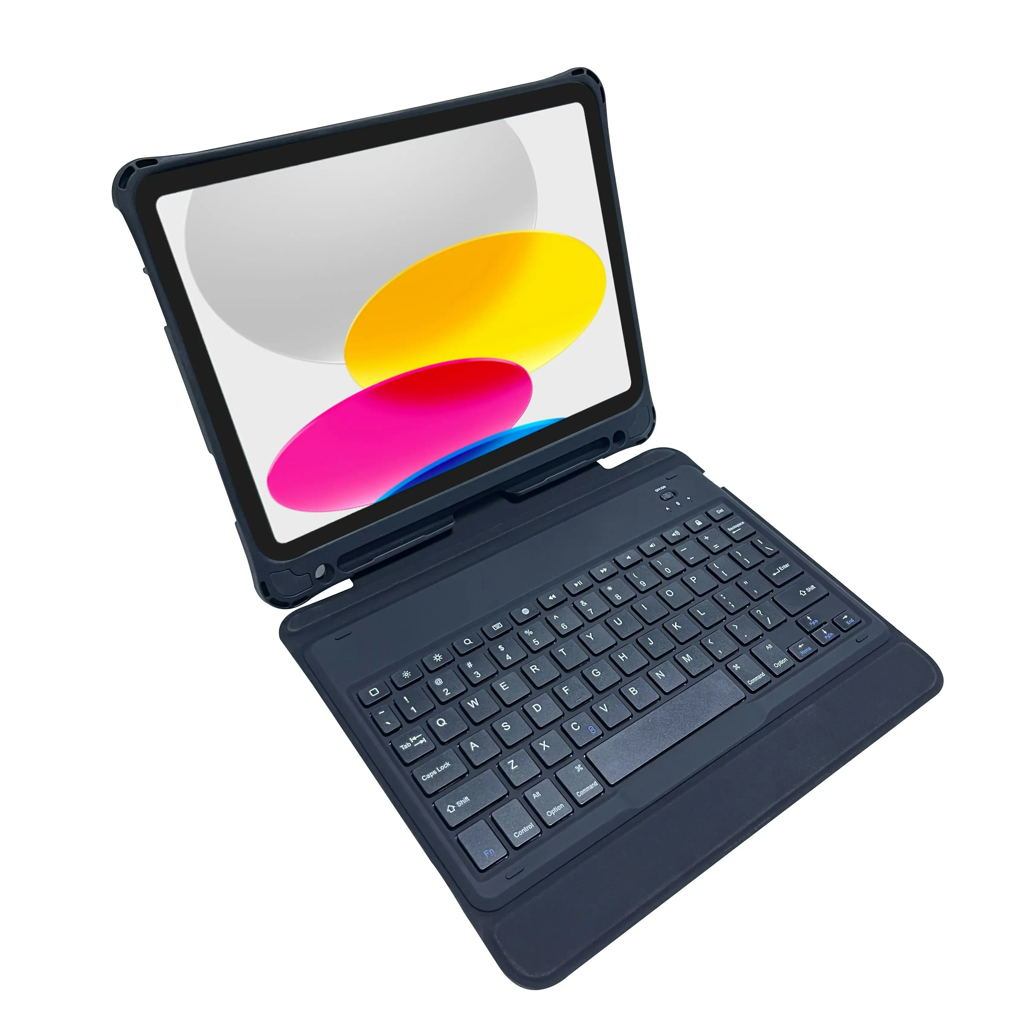 Laser Bluetooth Keyboard Case for iPad 10.9" - Sleek & Protective