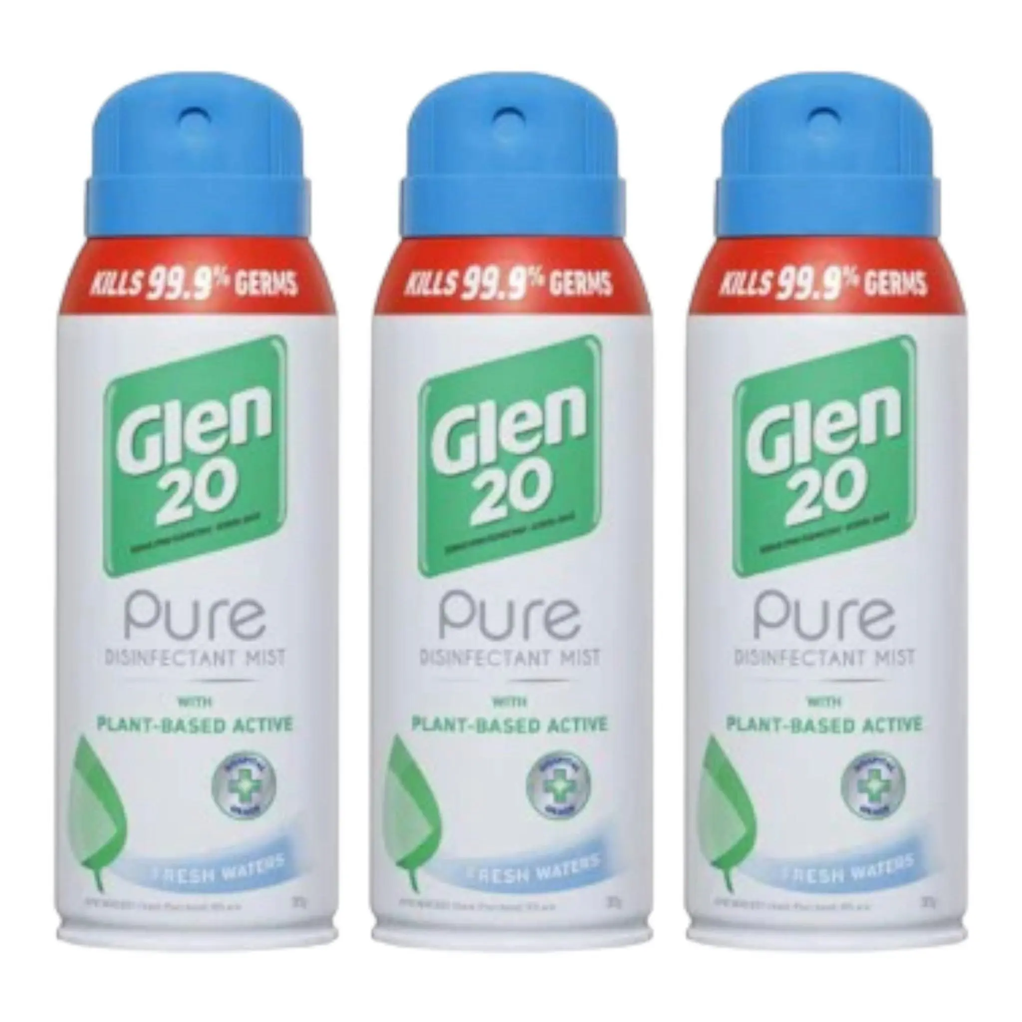 3 Pack Glen 20 Pure Air Freshener Fresh Water 283g