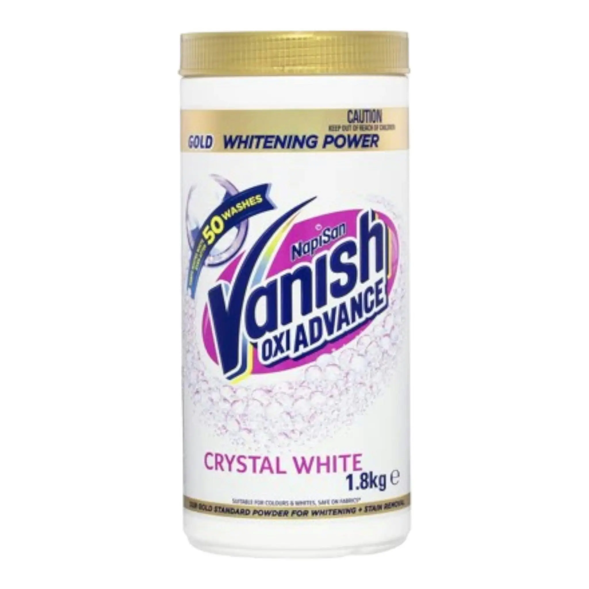 Vanish Napisan Gold Multi Power Stain Remover Powder White 2kg