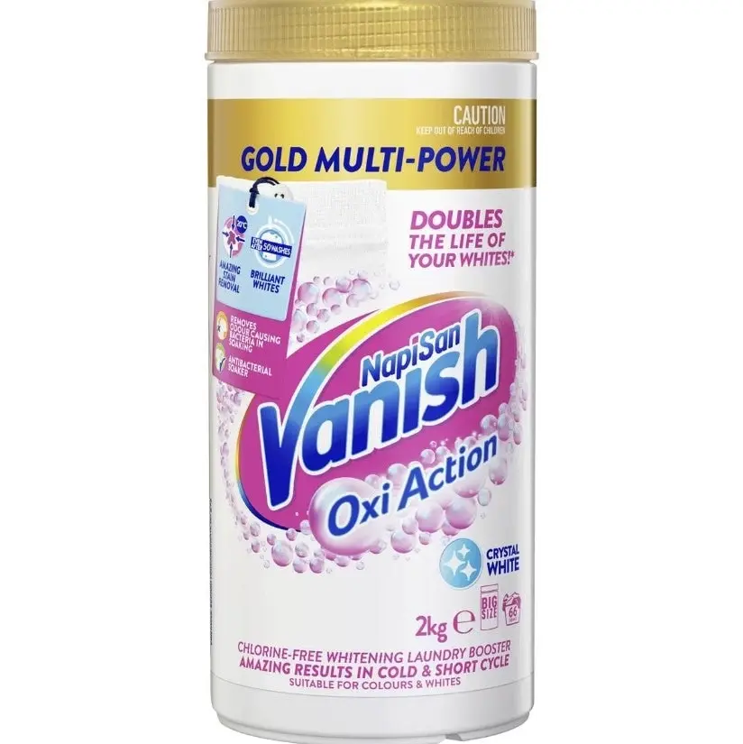 Vanish Napisan Gold Multi Power Stain Remover Powder White 2kg