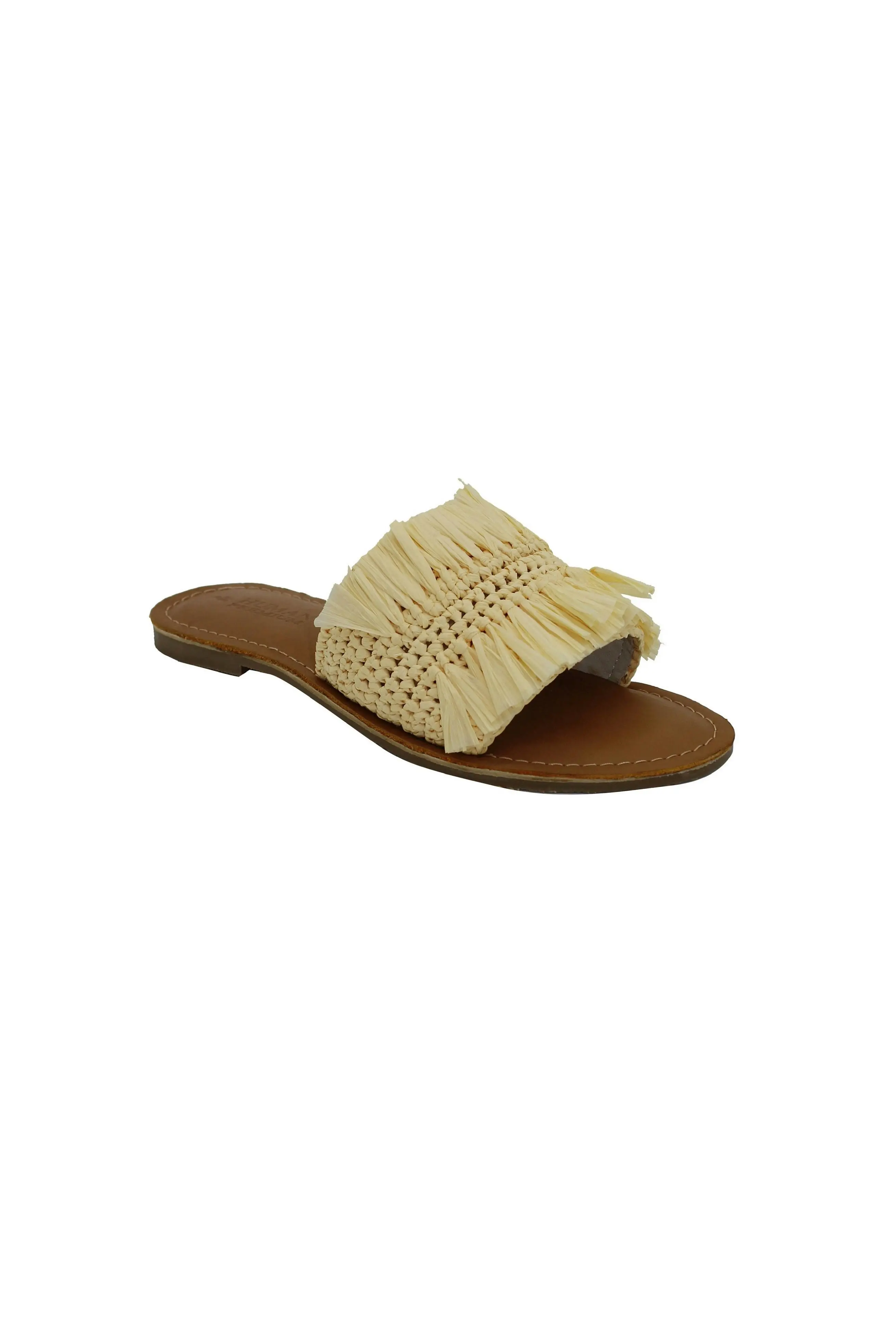 Tilden Raffia Sandal Natural