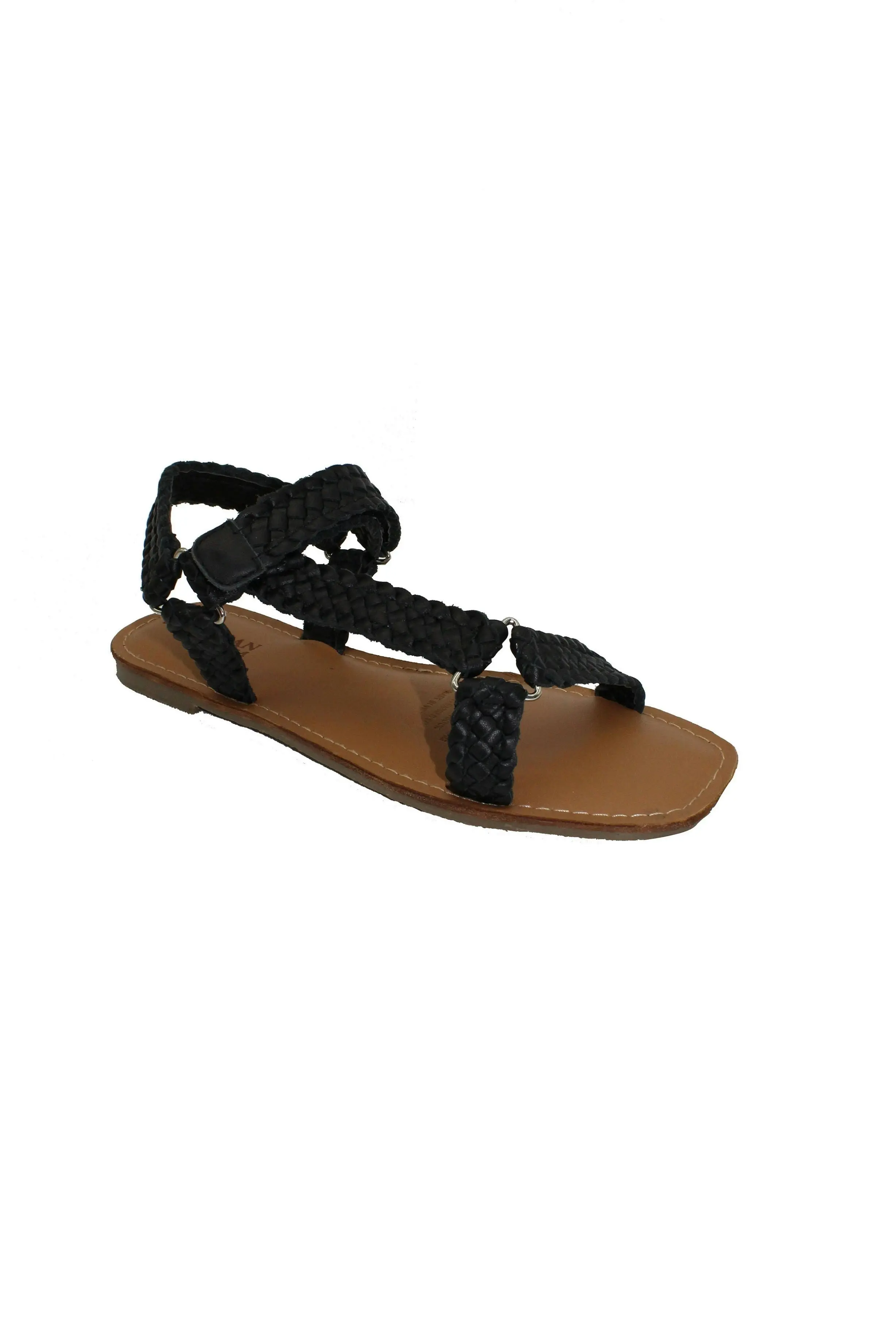 Coup Leather Sandal Black