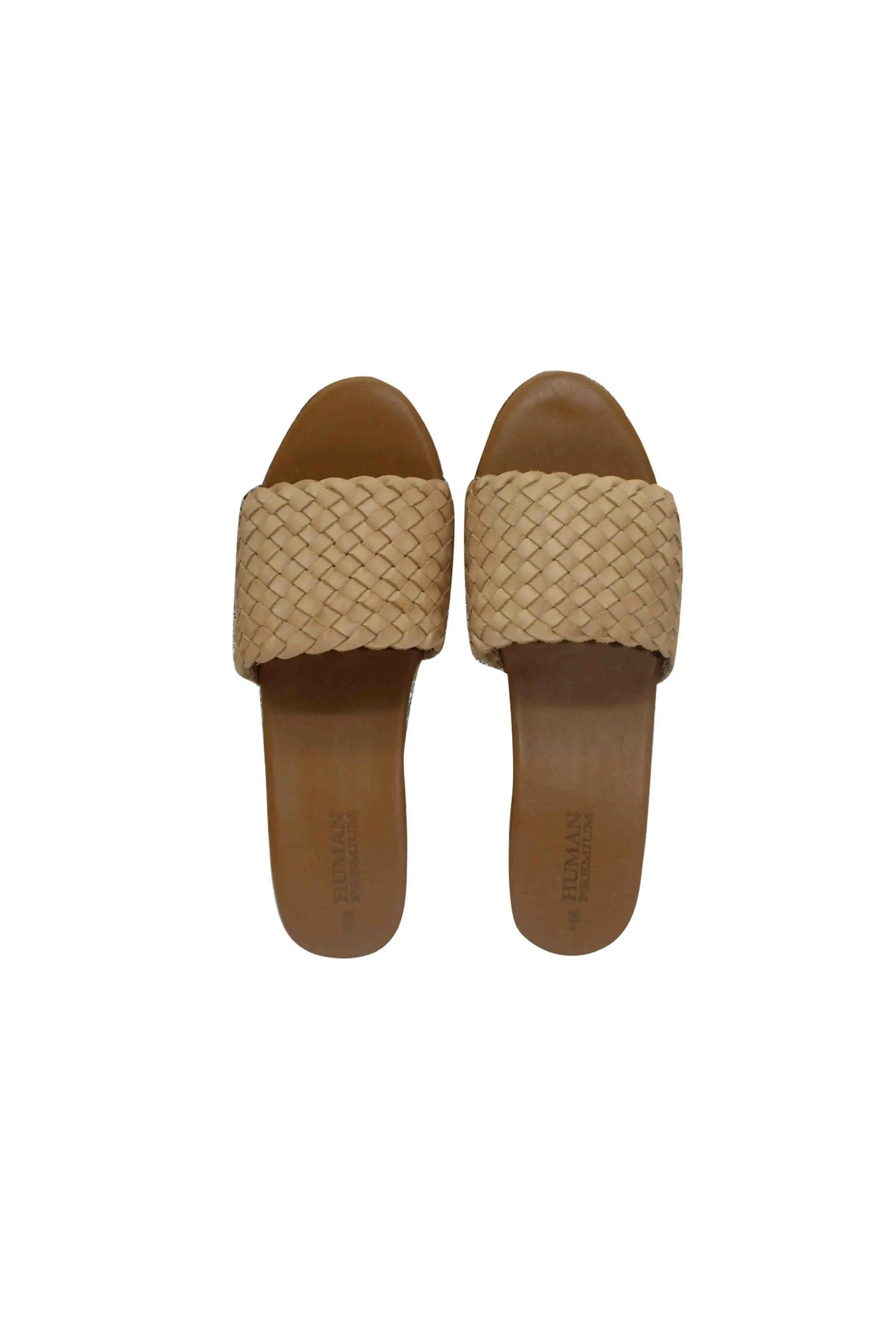 Roni Leather Sandals Natural