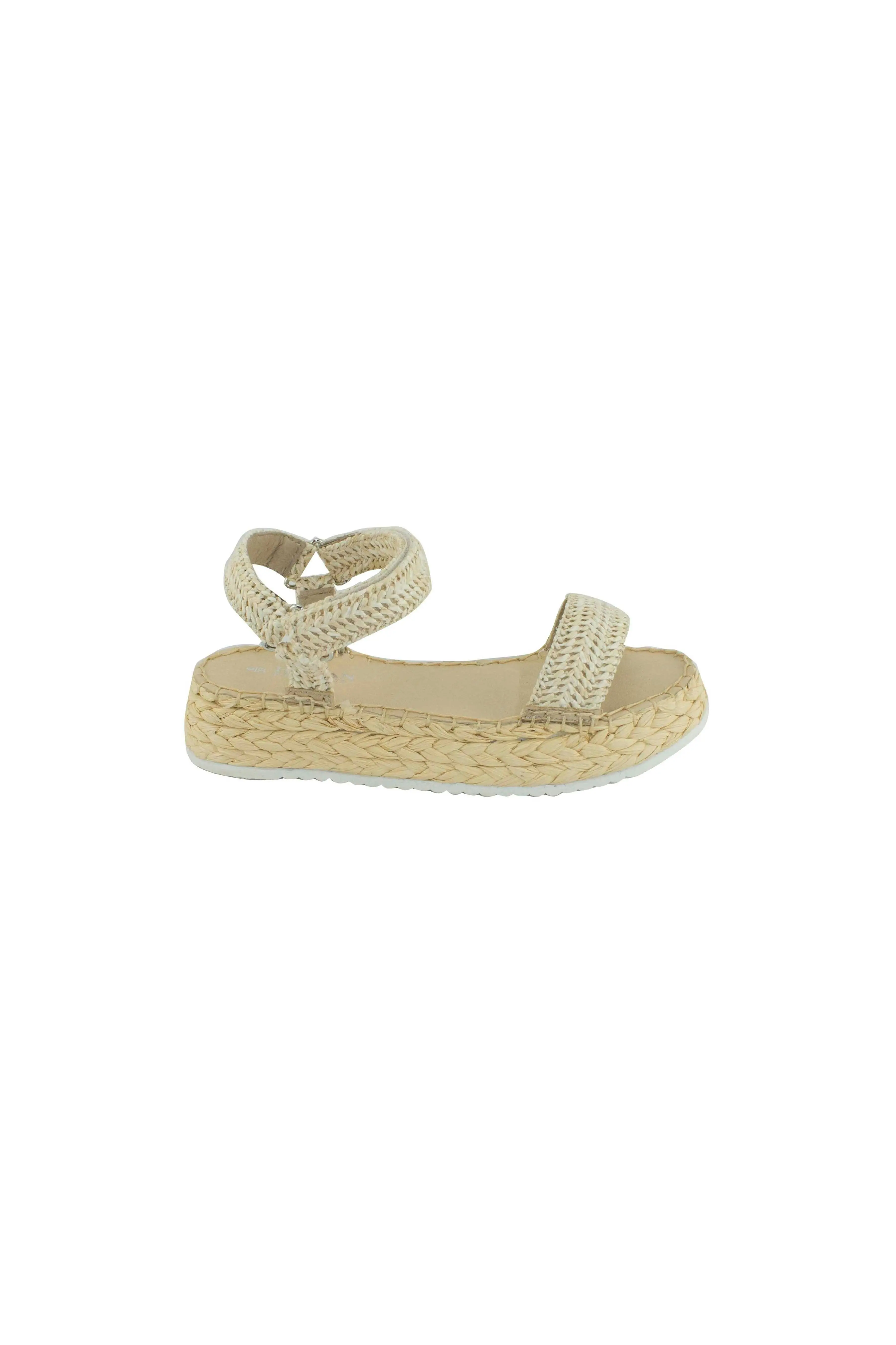 Railton Raffia Sandal Natural