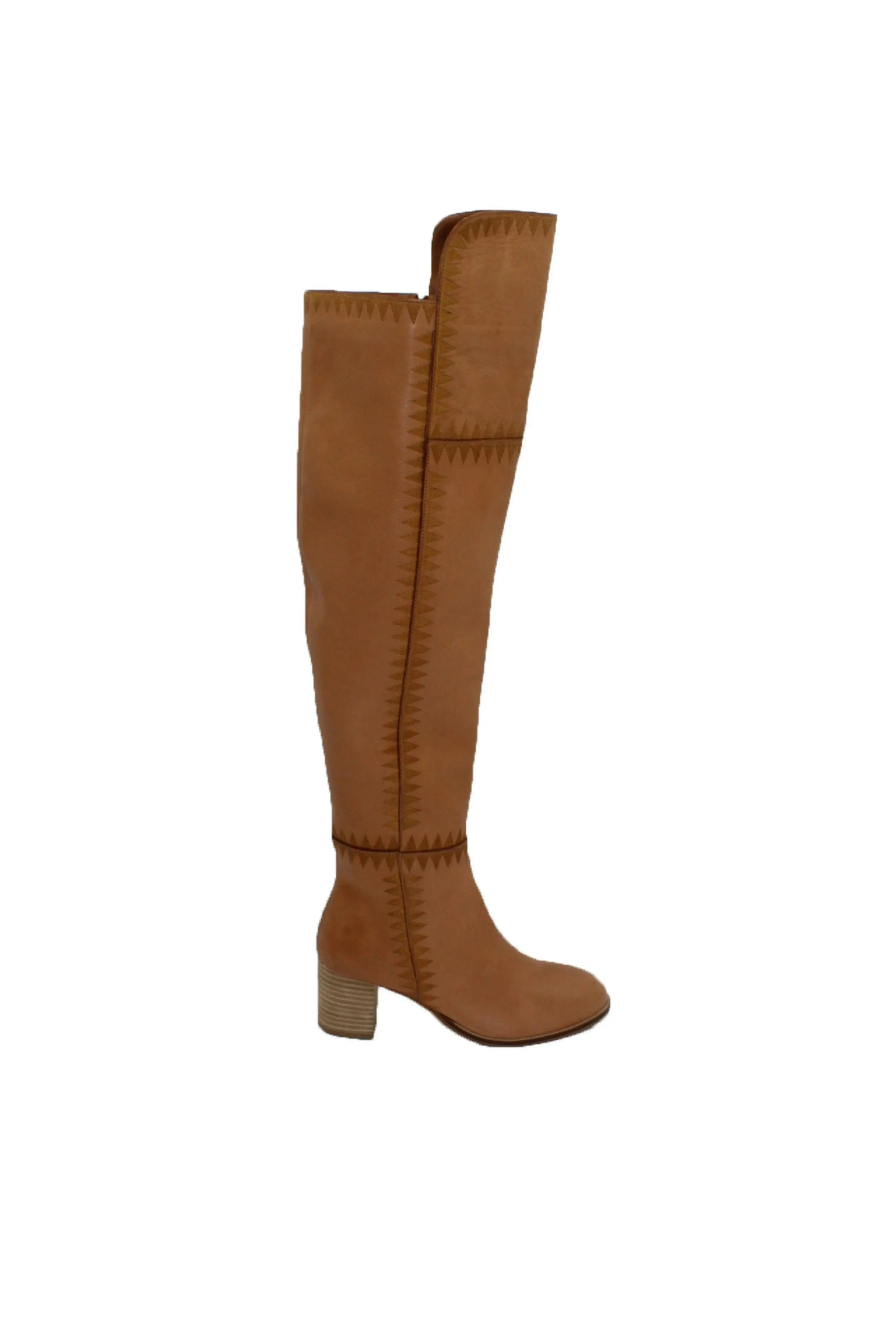 Marlee Knee High Boot Suede Tan